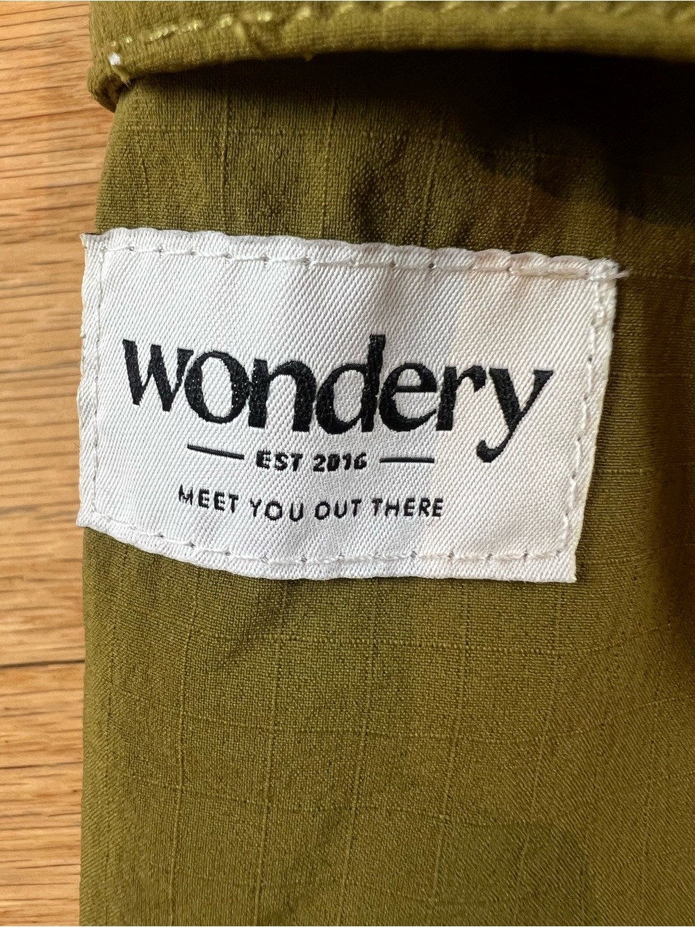Wondery Outdoors Ephedra Trail Cargo Hiking Skort in Olive - Picture 6 of 13